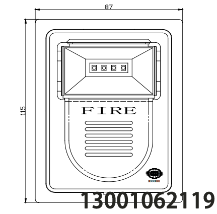 LD1001EN火灾声光警报器（编码型）