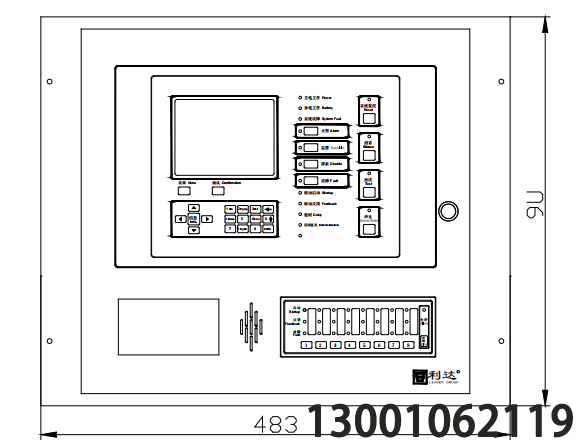 JB-QG-LD188EL火灾报警控制器(联动型)