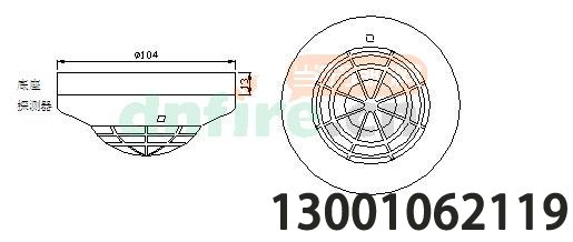 JTF-GDF/LD3200E结构与安装尺寸图